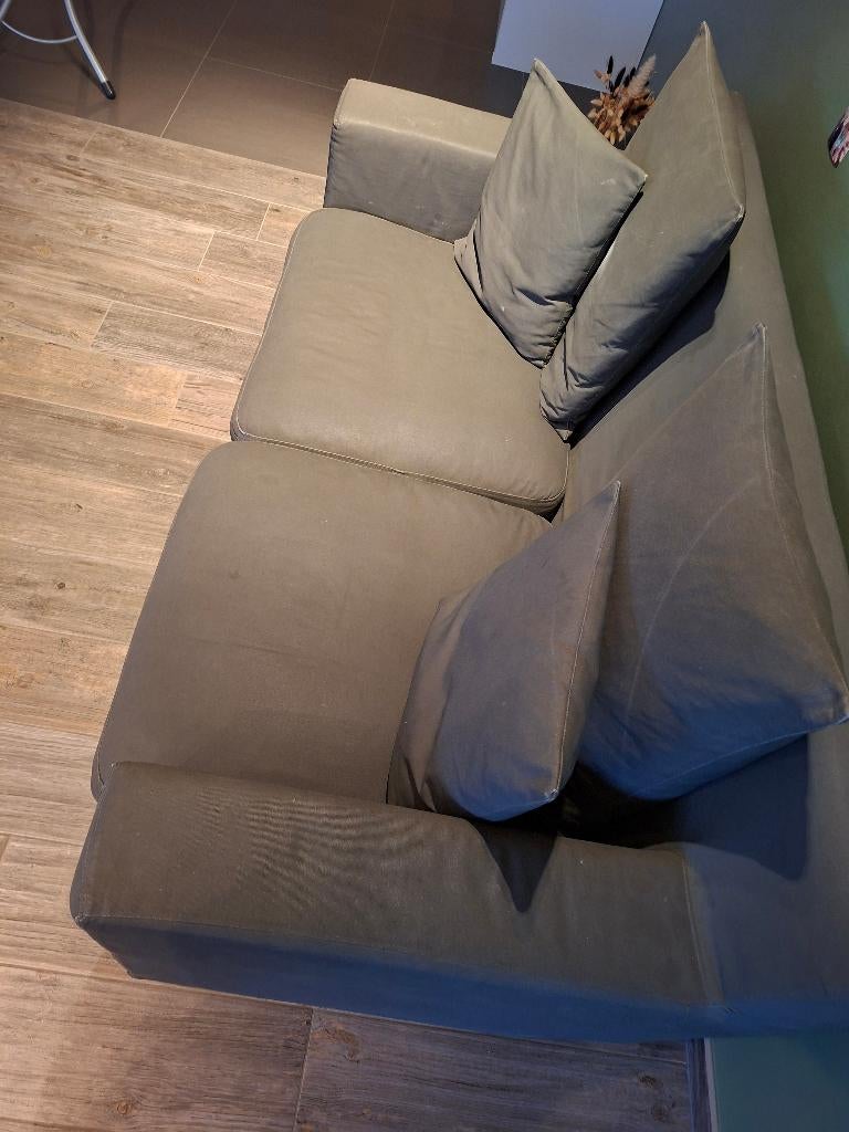 Zetel, Ophalen, Gebruikt, 150 tot 200 cm, Tweepersoons