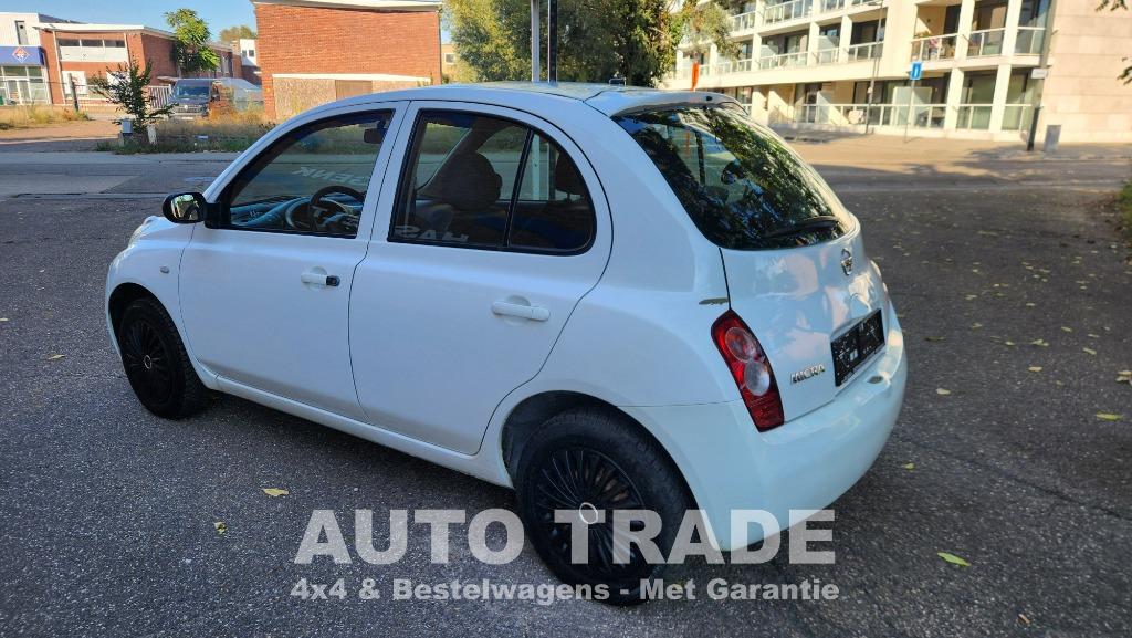 Micra | 1ste Eig. | LEZ OK | Keuring + garantie, Voorwielaandrijving, 4 cilinders, Wit, Euro 4