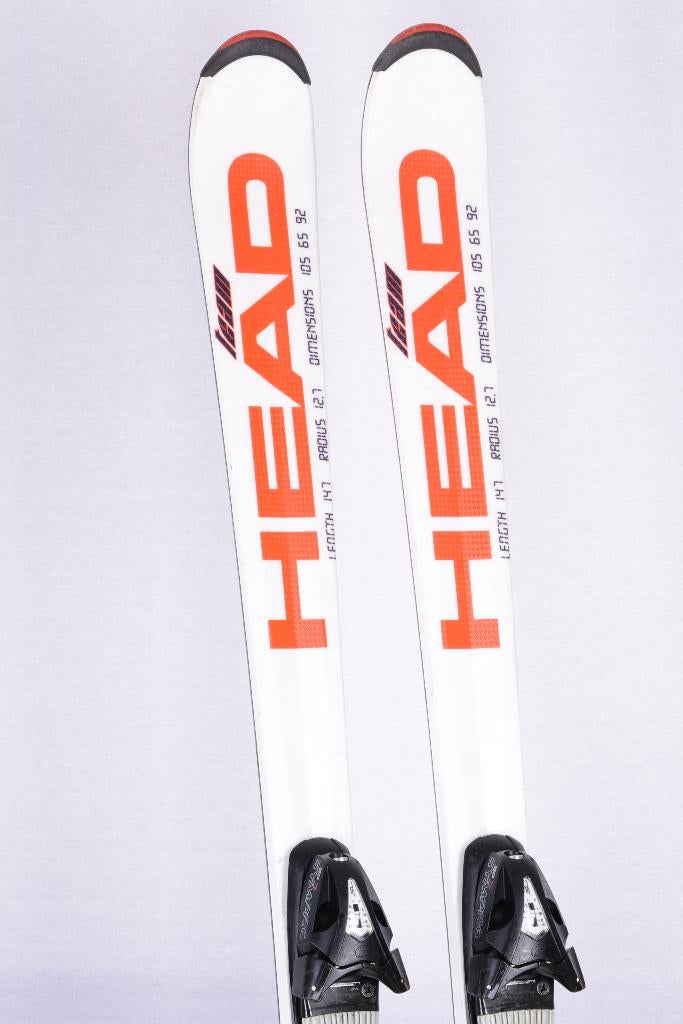 77 117 127 137 skis pour enfants HEAD SUPERSHAPE TEAM, Sports & Fitness, Ski & Ski de fond, Utilisé, Skis, Head, Carving, 100 à 140 cm