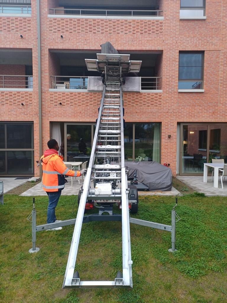 Ladderlift Te Huur in Antwerpen en heel België 0479171001, Horaire variable, Premier Emploi, Contrat à durée indéterminée, Convient comme travail d'appoint