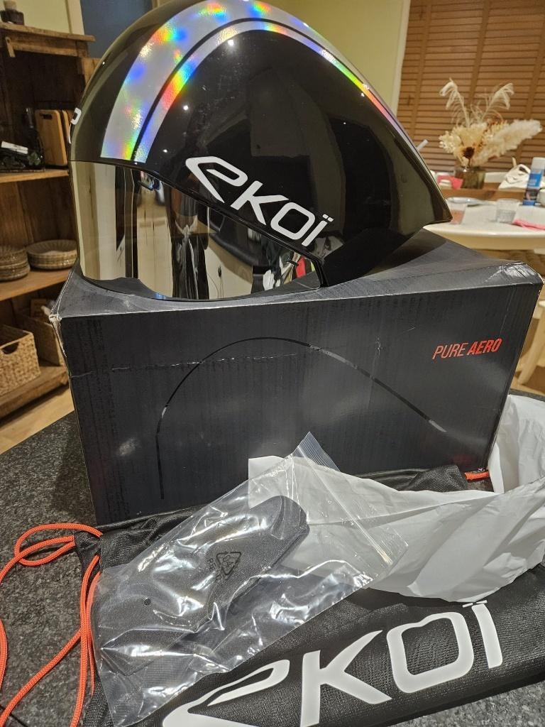 Ekoï Pure Aero TT Helm Triathlon, Ophalen, Zo goed als nieuw, Helm