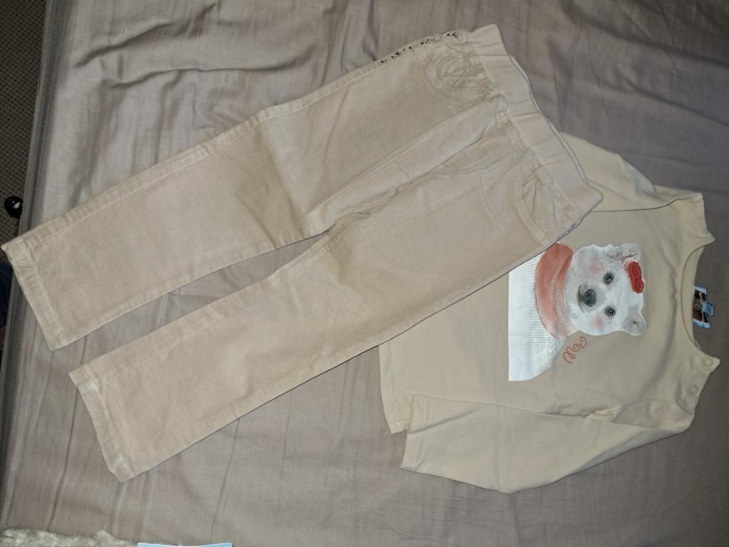 Setje broek + t shirt meisjes merk river woods maat 98, Meisje, Ophalen of Verzenden, Zo goed als nieuw, Setje