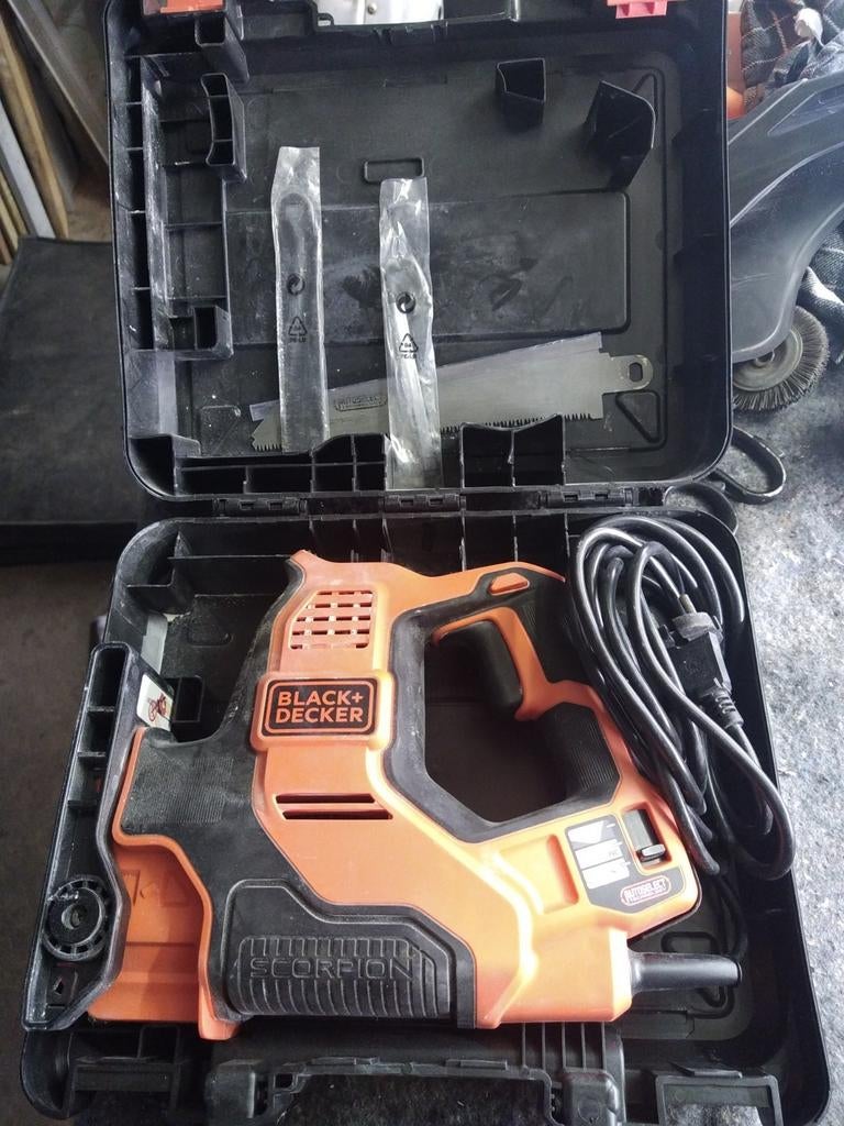 Black&Decker SCORPION reciprozaag, Bricolage & Construction, Outillage | Scies mécaniques, Moins de 600 watts, Scie sabre, Black & Decker