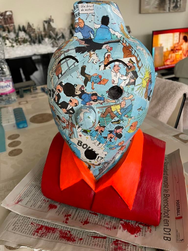 Buste Tintin, Collections, Enlèvement ou Envoi, Comme neuf