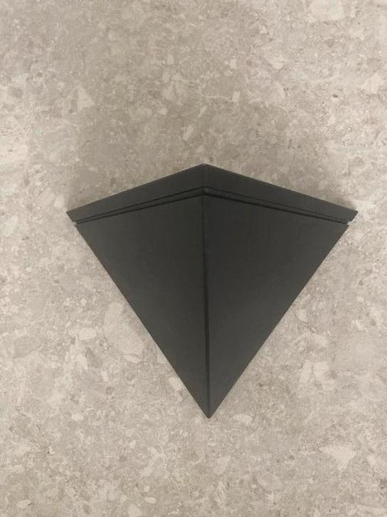 BEGA wandlamp – model 2490 – antraciet – design buitenlamp, Jardin & Terrasse, Éclairage extérieur, Enlèvement ou Envoi, Neuf