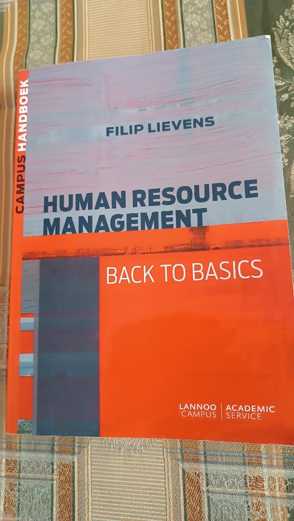 Human Resource Management, Boeken, Economie, Management en Marketing, Gelezen, Management, Ophalen of Verzenden