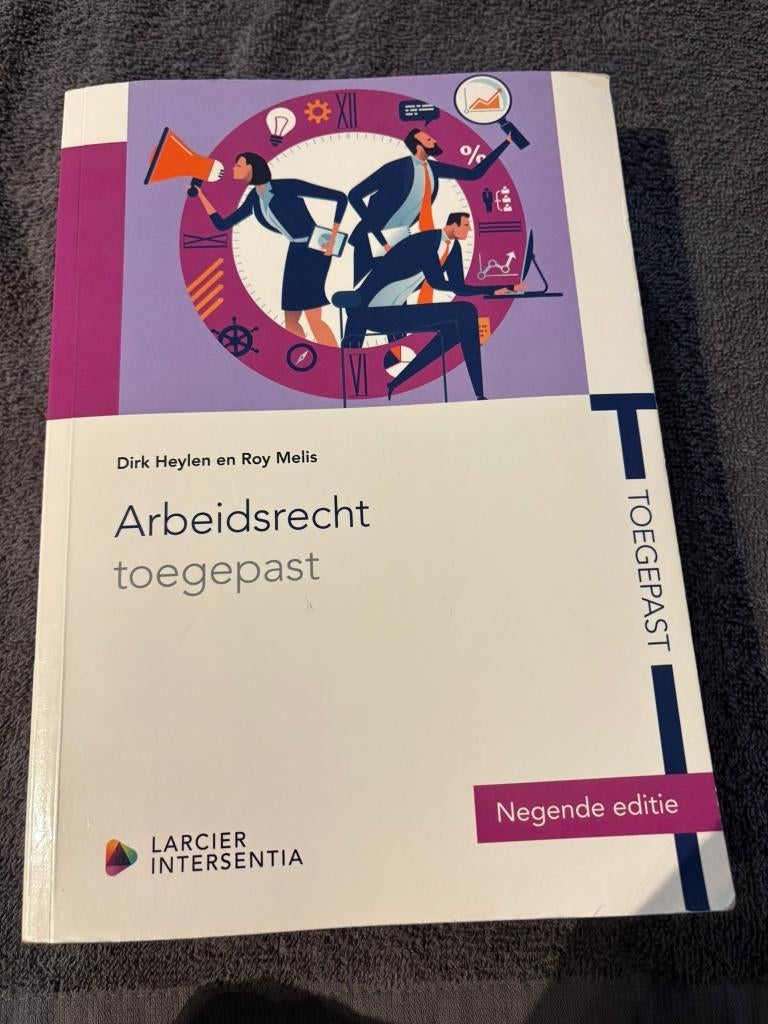 Arbeidsrecht toegepast negende editie, Boeken, Studieboeken en Cursussen, Ophalen of Verzenden, Zo goed als nieuw, Hogeschool
