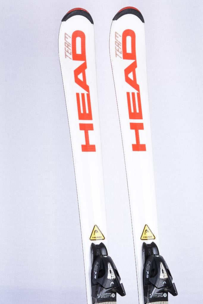 137 kinder ski's HEAD SUPERSHAPE TEAM, white, Gebruikt, 100 tot 140 cm, Ophalen of Verzenden, Carve