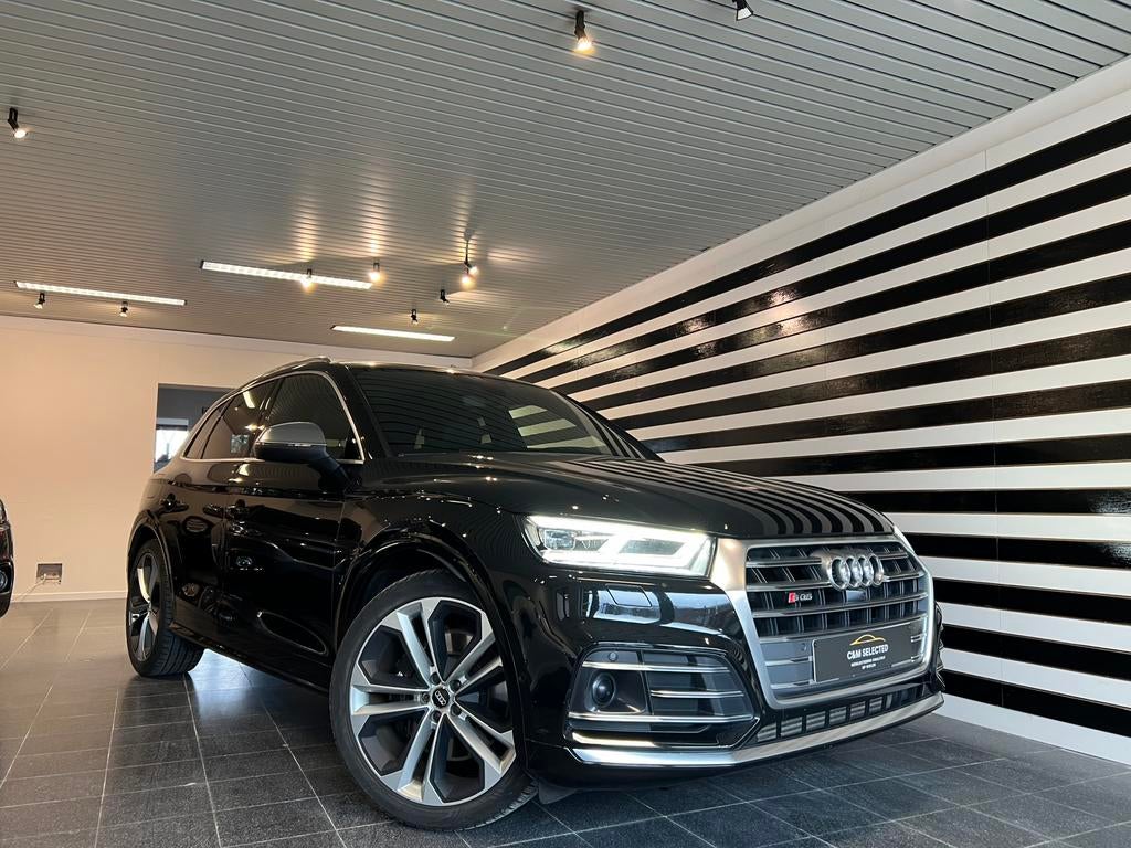 Audi SQ5 3.0TDI Quattro/Dynamic/Pano/Matrix/360cam/B&O, Auto's, Automaat, Zwart, USB, SUV of Terreinwagen