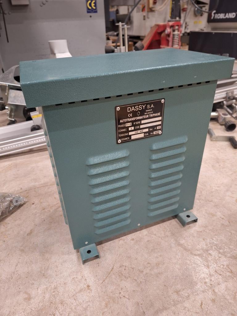 Transfo  8kva, Ophalen