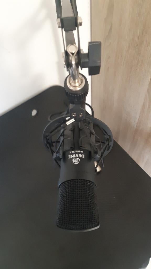 Studio microfoon, Ophalen, Zo goed als nieuw, Zwart