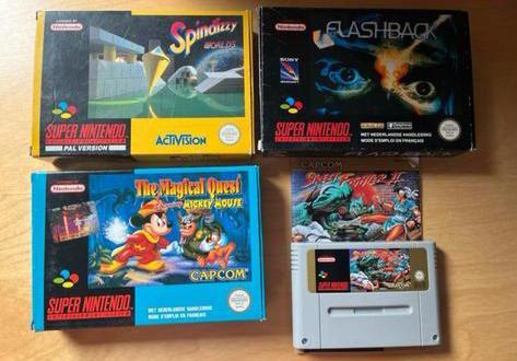 SNES nintendo games CIB (laatste stuks), Games en Spelcomputers, Games | Nintendo Super NES, 1 speler, Ophalen, Zo goed als nieuw