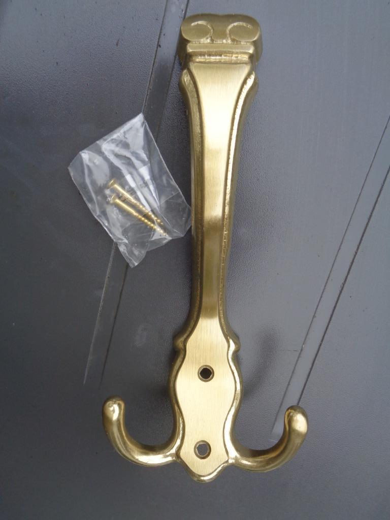 2 identieke kapstokken + vijzen massief, Ophalen of Verzenden, Nieuw, Wandkapstok