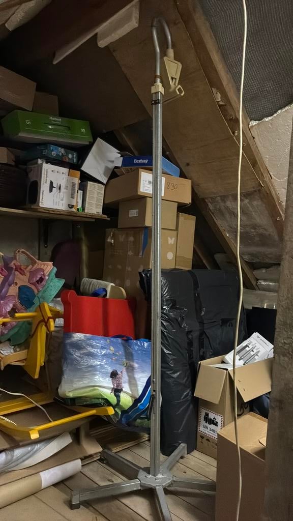 Staander klem, Ophalen, Zo goed als nieuw