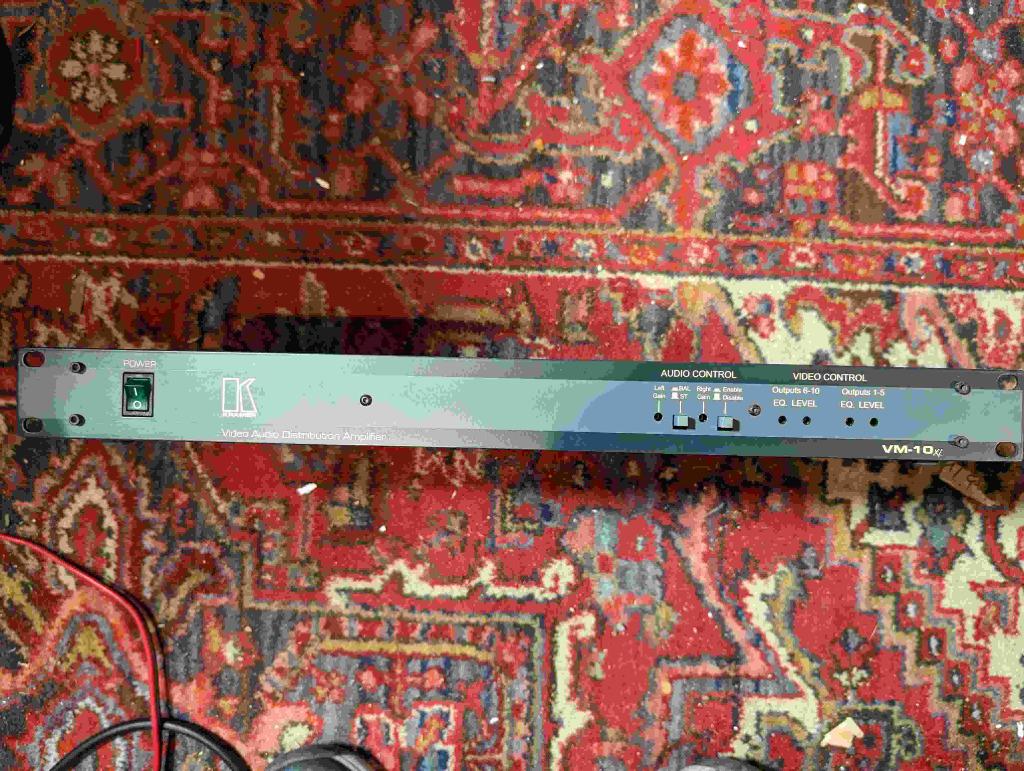 Ampli de distribution audio vidéo Kramer VM-10XL, TV, Hi-fi & Vidéo, Enlèvement ou Envoi, Utilisé, Audio
