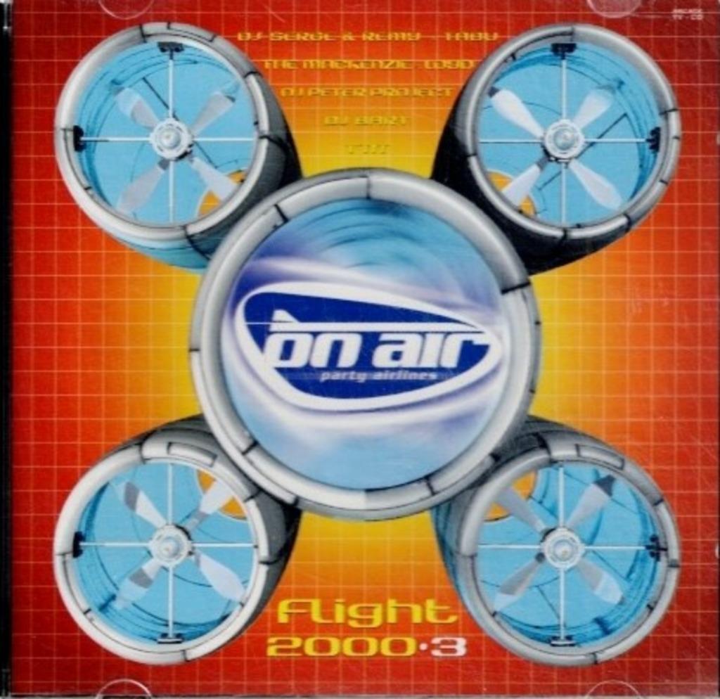 cd   -   On Air Party Airlines - Flight 2000•3, Cd's en Dvd's, Ophalen of Verzenden