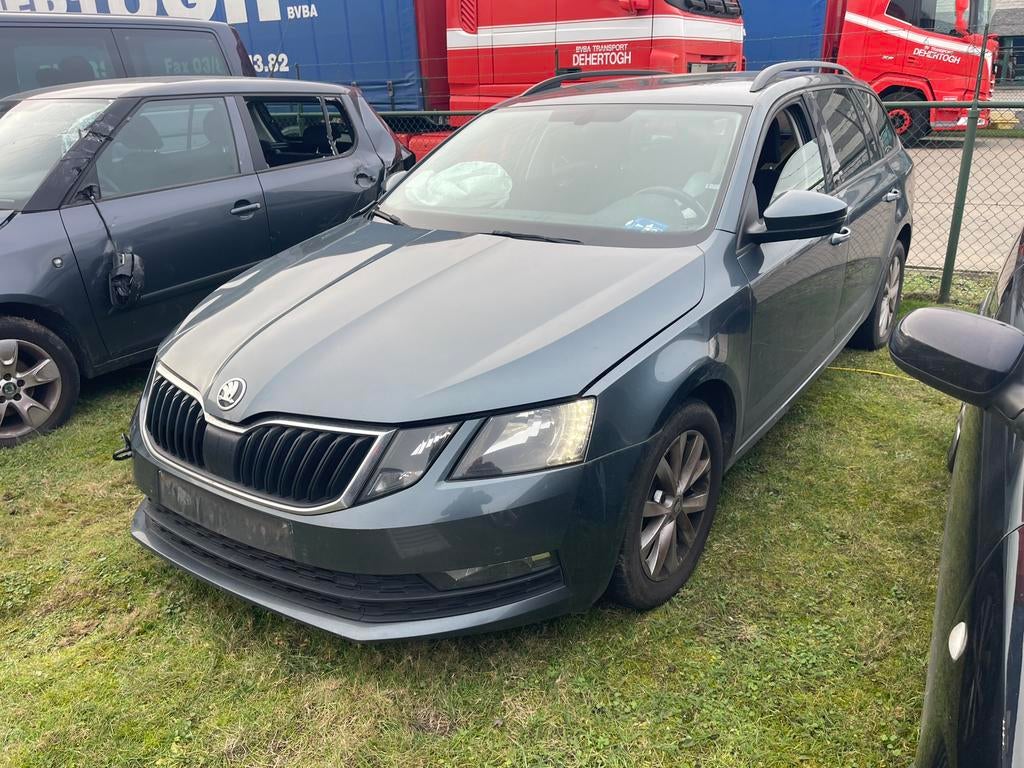 Skoda Octavia Combi 1.6 TDI,Airco,Gps,Radar,Accidentée..., Argent ou Gris, Achat, Cruise Control, Euro 6