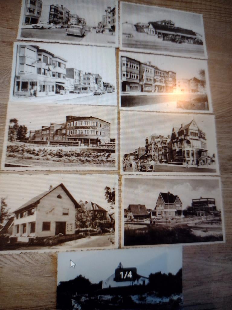 LOT: 9 OUDE POSTKAARTEN ST.IDESBALD (KOKSIJDE) W.Vlaanderen, Ophalen of Verzenden, Ongelopen, West-Vlaanderen