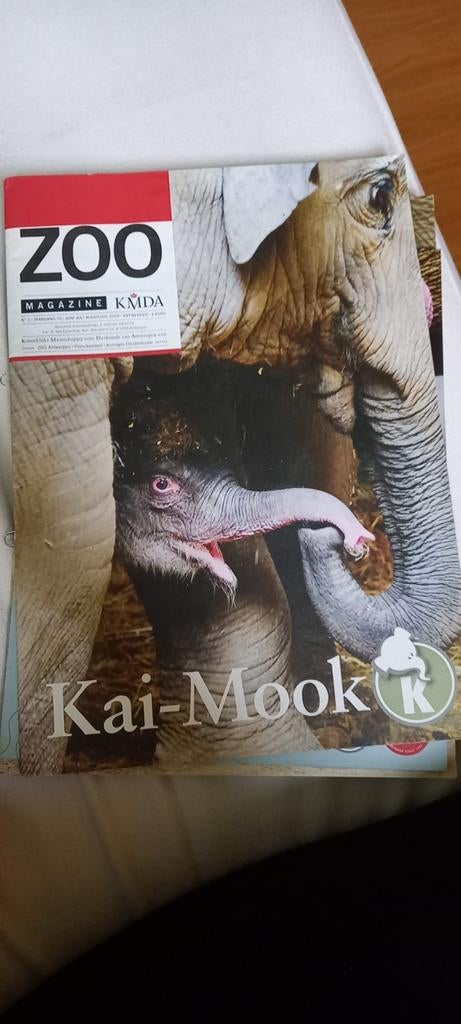 3 tijdschriften Zoo Antwerpen Kai-Mook, Boeken, Ophalen of Verzenden, Zo goed als nieuw