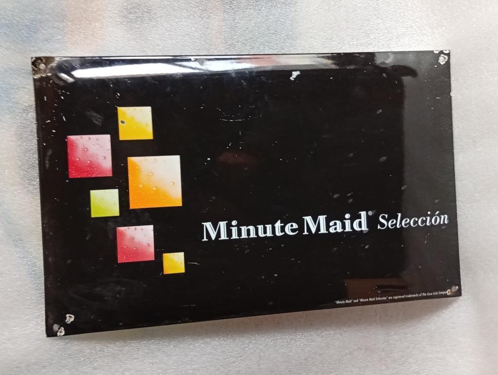 Panneau d'affichage Minute Maid, Collections, Enlèvement ou Envoi, Panneau publicitaire