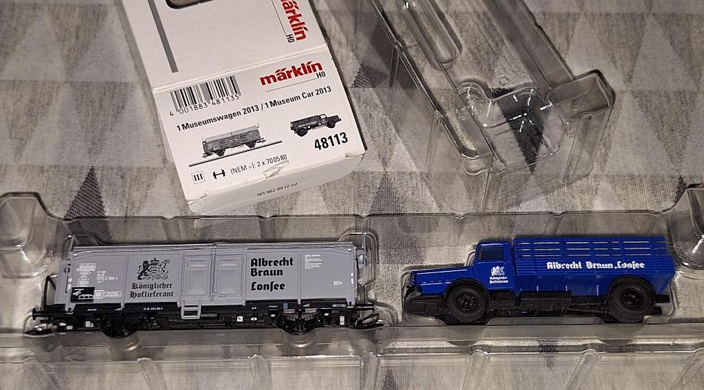 Märklin HO 48112 Museumwagenset 2013 (DB), Enlèvement ou Envoi, Comme neuf, Set de Trains, Märklin