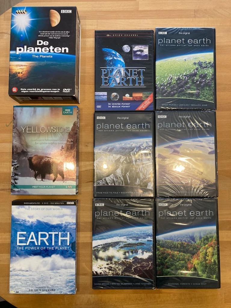 BBC collecties aarde, Cd's en Dvd's, Ophalen