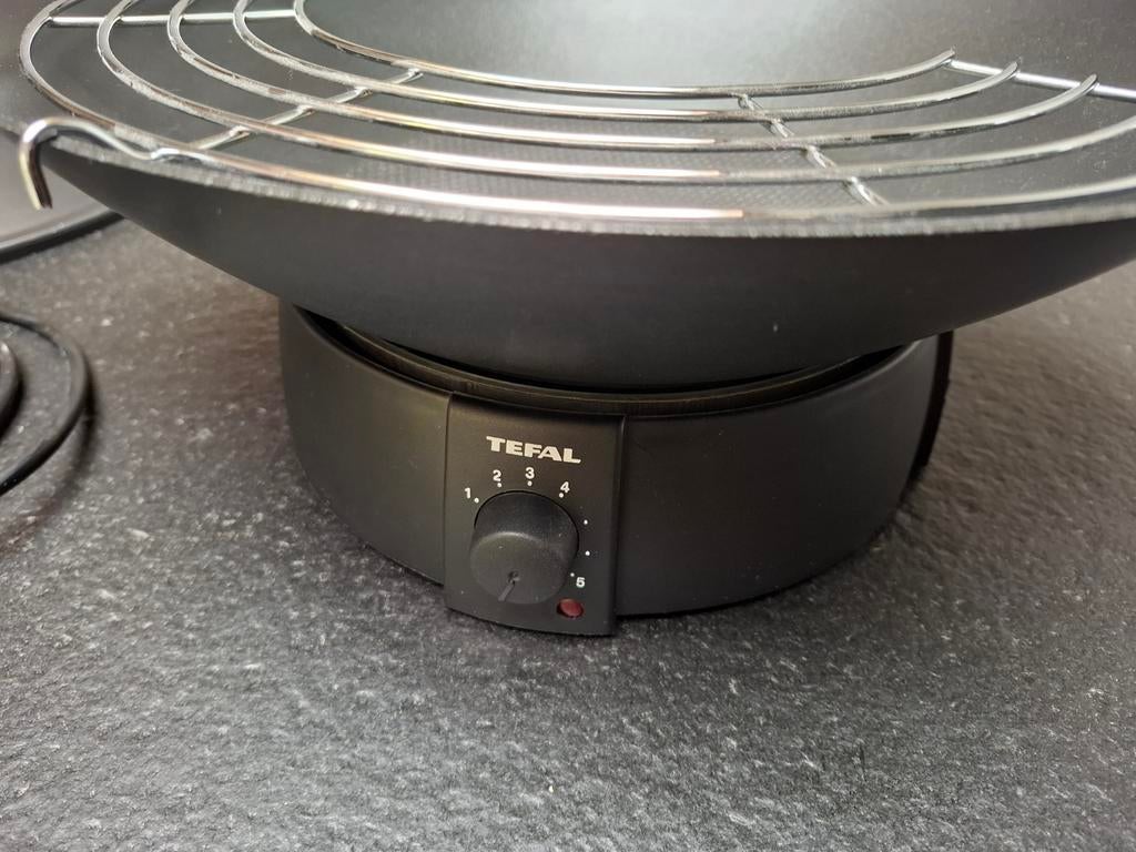 Tefal elektrische wok, Elektronische apparatuur, Ophalen, Zo goed als nieuw