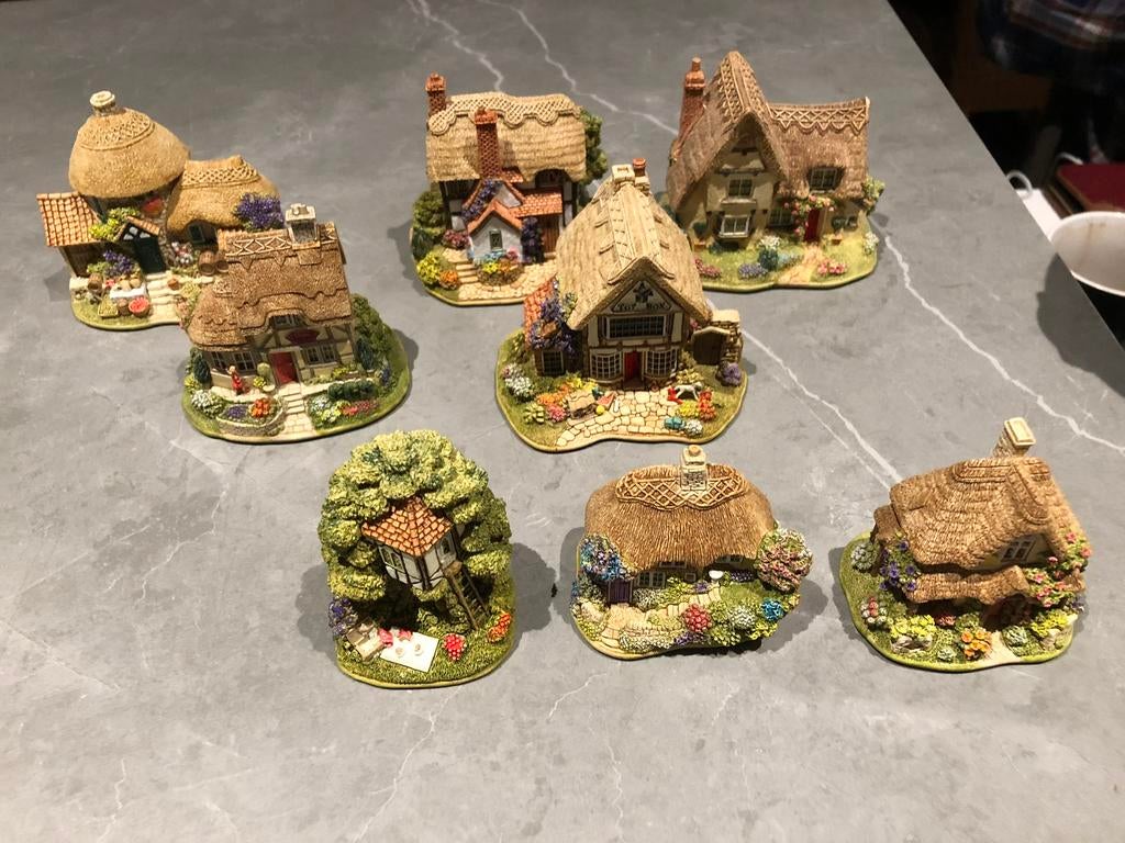 8 Lilliput Lane huisjes voor de verzamelaar, Ophalen of Verzenden