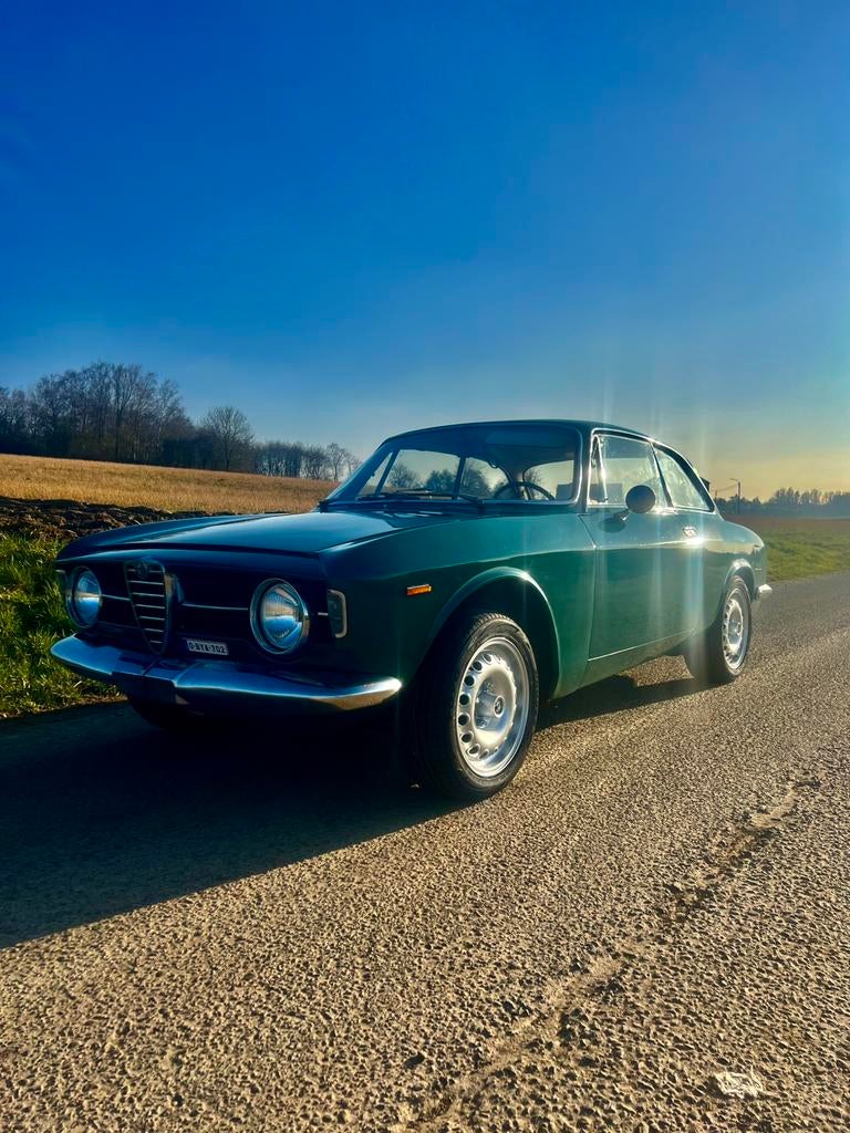 Alfa GT junior brievenbus 67, Bruin, Particulier, 1300 cc, Groen