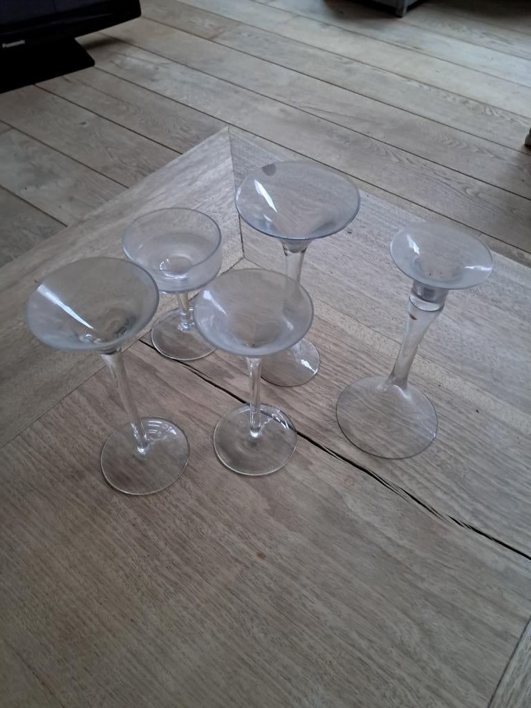 Lot de bougeoir photophore, Enlèvement