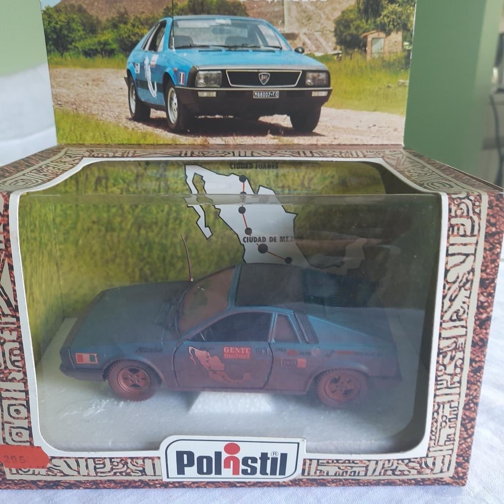 POLISTIL LANCIA BETA CARRERA MESSICANA 1/25 *NIEUW*MIB*, Hobby en Vrije tijd, Modelauto's | 1:24, Nieuw, Auto, Overige merken