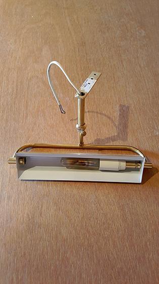 schilderijverlichter, Ophalen