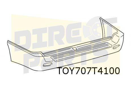 Toyota Land Cruiser 100 (3/98-8/02) achterbumper Origineel!, Autos : Pièces & Accessoires, Neuf, Arrière, -, Toyota