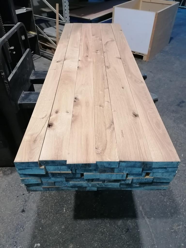 Lot rustieke eik gedroogd en geschaafd, Enlèvement