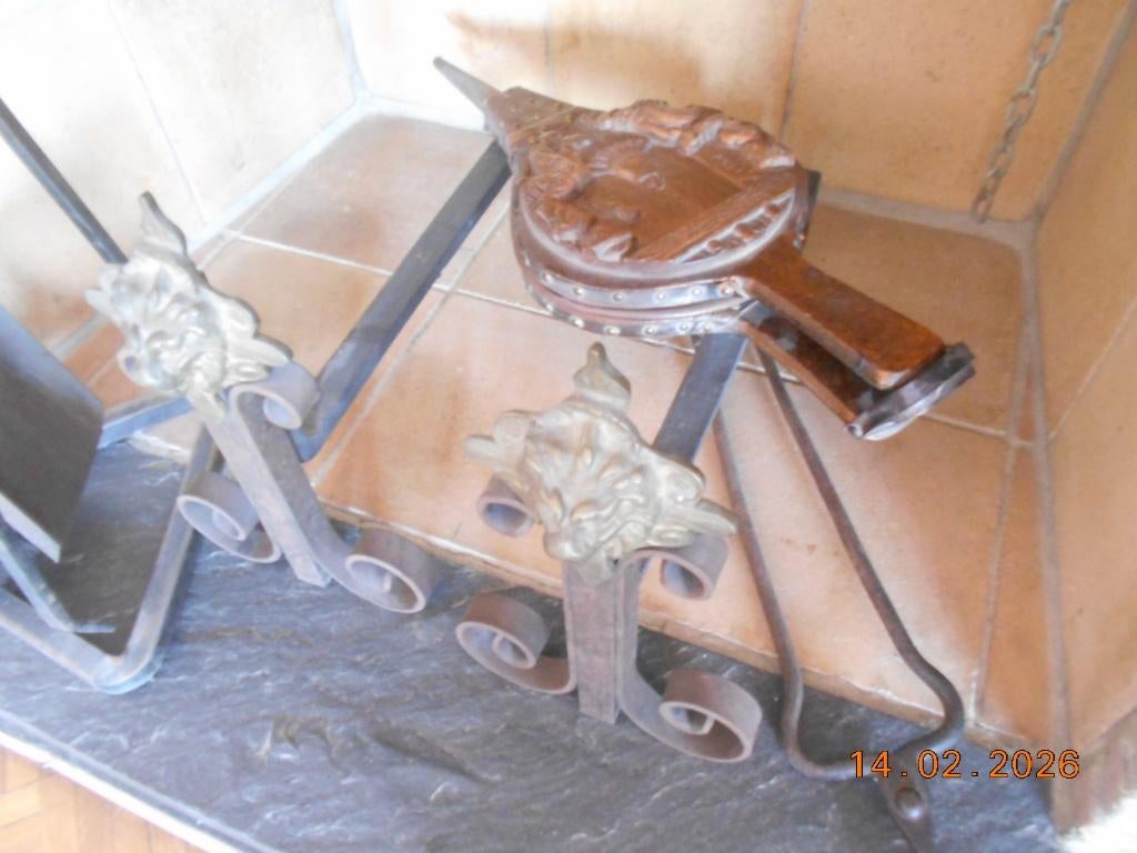 Objets pour cheminée/feu ouvert, Maison & Meubles, Cheminées, Enlèvement, Utilisé, Encastré, Cheminée au bois