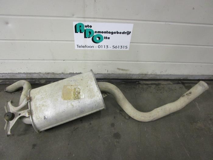 Echappement silencieux arrière d'un Mercedes 190E/D, 3 mois de garantie, Utilisé, -, -