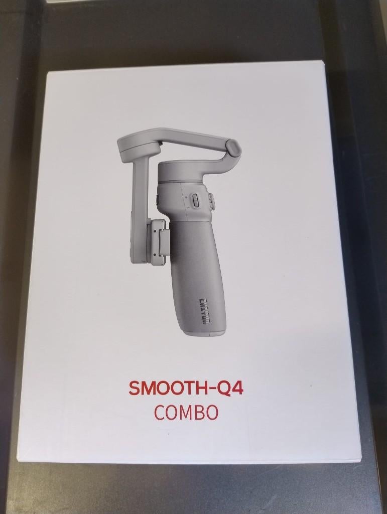 Zhiyun Smooth Q4 Combo Gimbal Stabilizer voor Smartphones, Enlèvement, Comme neuf