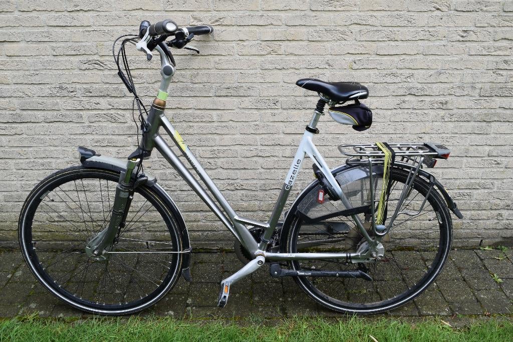 Dames Gazelle fiets, Ophalen, Gebruikt, Versnellingen, 56 cm of meer