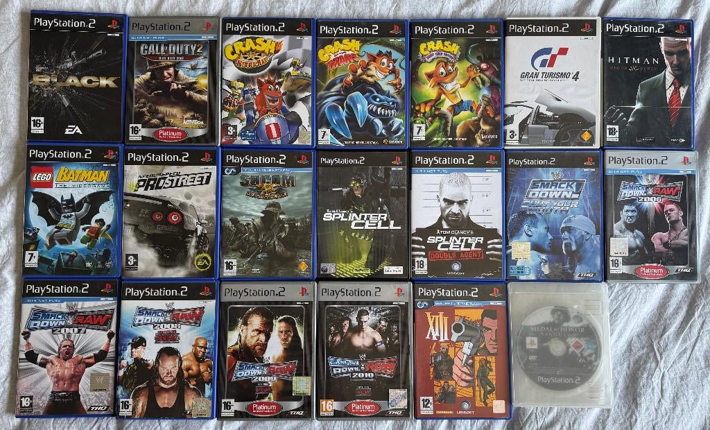 PlayStation 2 Games [LOT], Games en Spelcomputers, Games | Sony PlayStation 2, Gebruikt, Overige genres, 1 speler, Ophalen of Verzenden