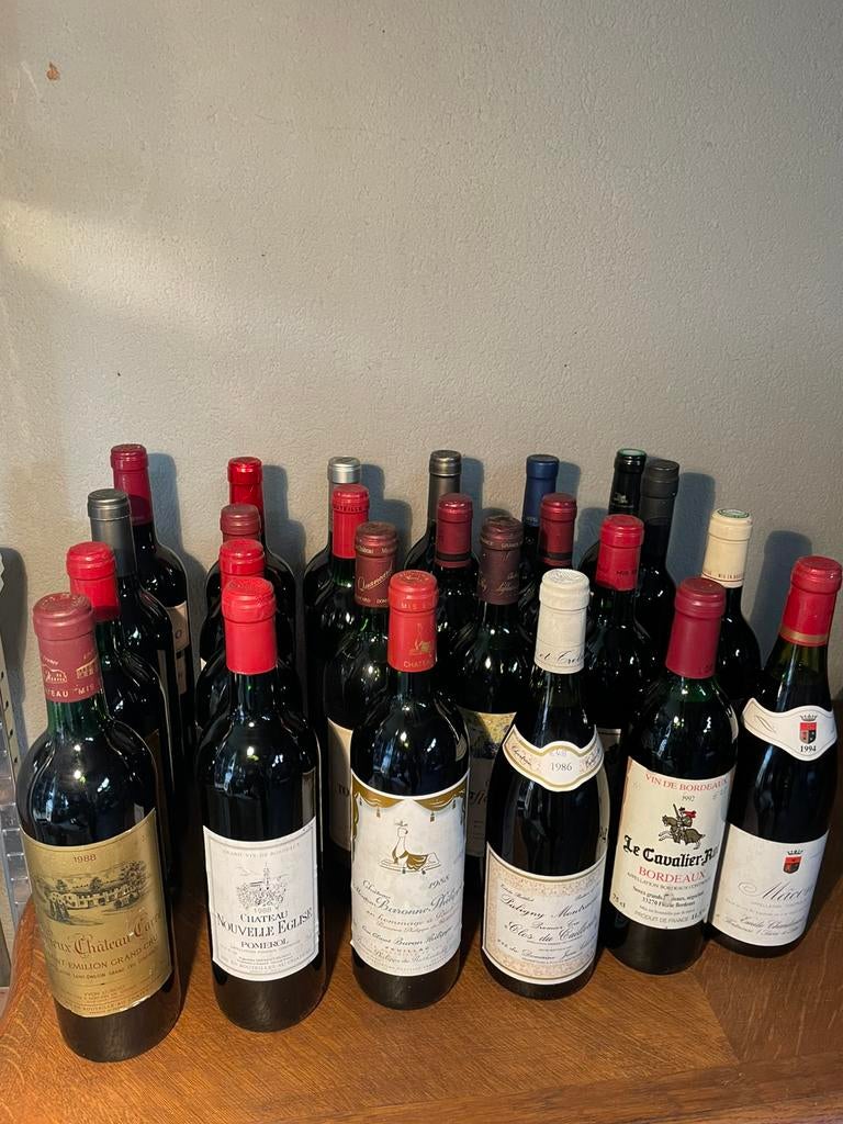 Collection de vins : 42 bouteilles différentes, Enlèvement, Comme neuf