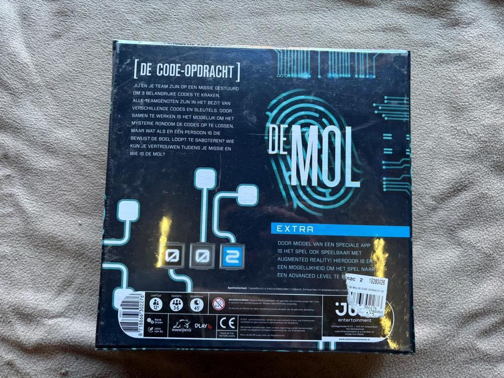 De Mol Bordspel, Ophalen of Verzenden, Nieuw