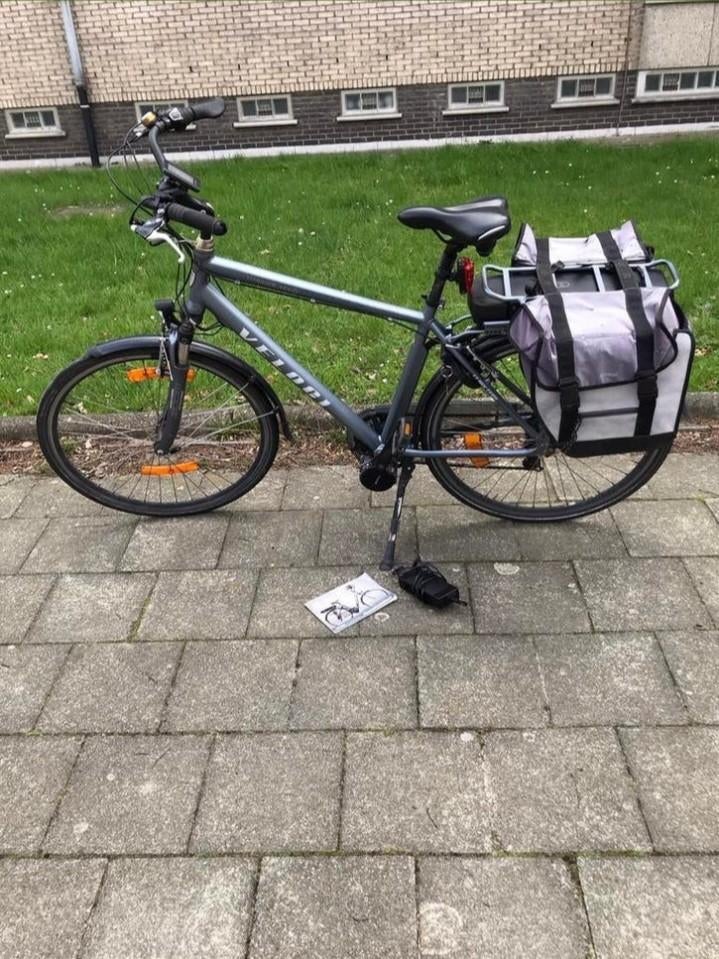 Elektrische fiets Veloci met Bafang middenmotor, Zo goed als nieuw, 47 tot 51 cm, 50 km per accu of meer, Ophalen