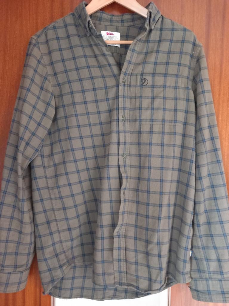 Fjällräven fannel hemd, Enlèvement ou Envoi, Vert