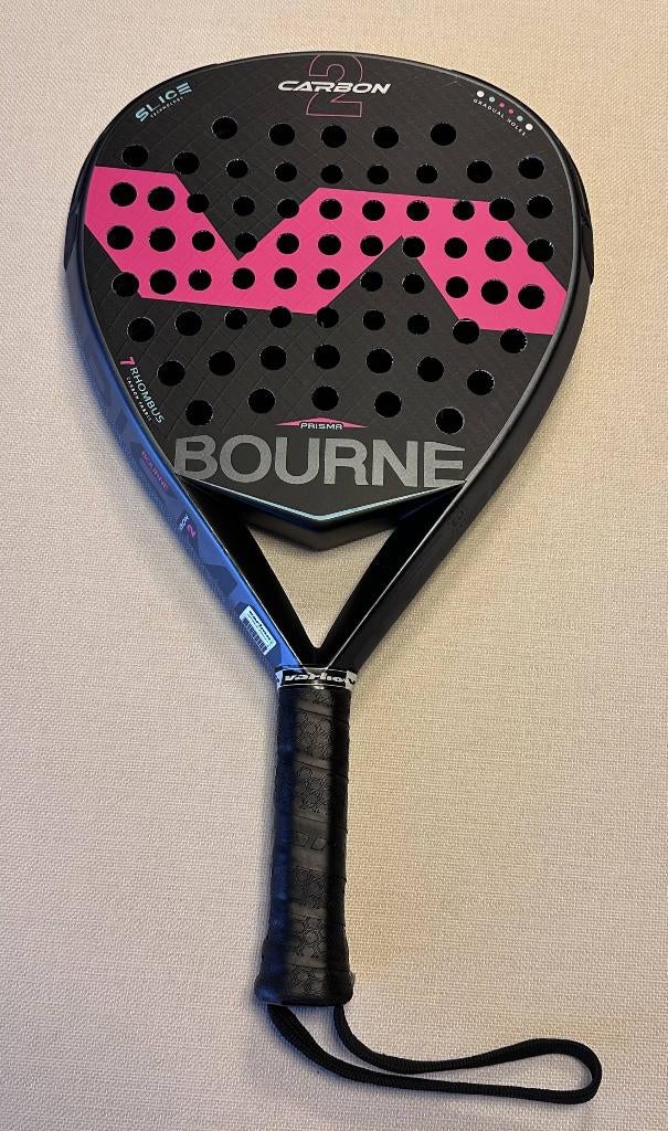 padel racket - Varlion Bourne Carbon 2, Ophalen of Verzenden, Zo goed als nieuw, Padelracket