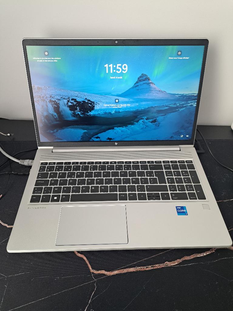 Hp EliteBook 650 G10 avec écran tactile, Informatique & Logiciels, I7-1365U, Avec écran tactile, 4 Ghz ou plus, Enlèvement