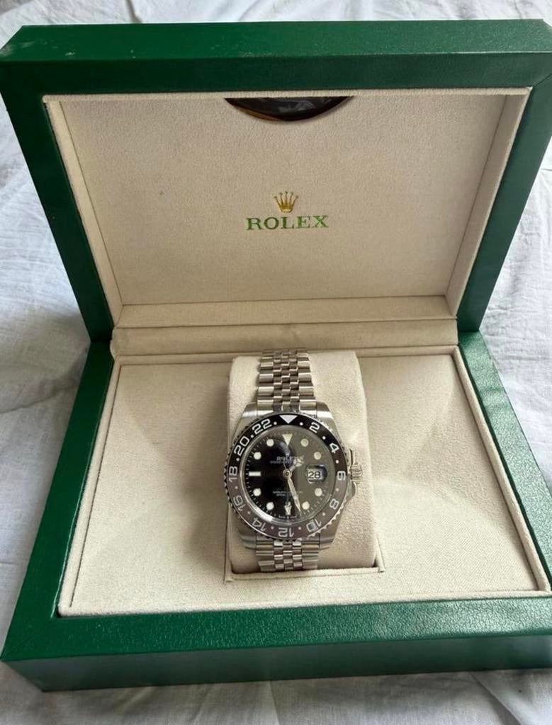 Rolex GMT MASTER II, Montre-bracelet, Rolex, Enlèvement, Acier