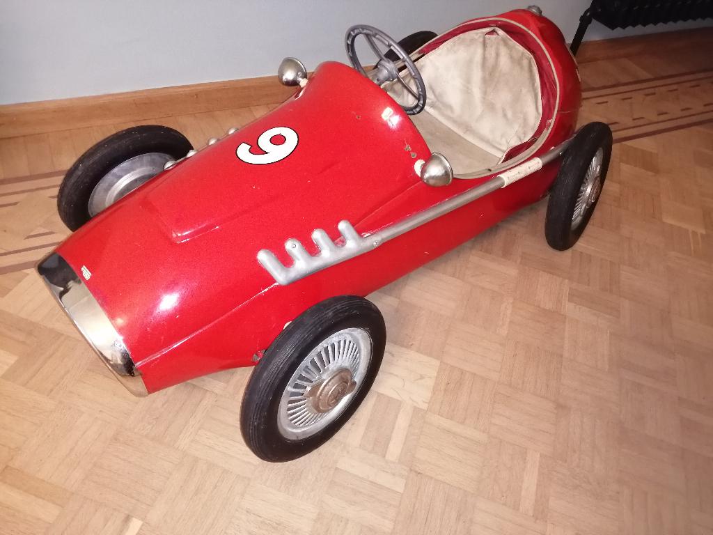 Zeldzame Ferrari 500 F2 trapauto uit de jaren 50, Antiek en Kunst, Antiek | Speelgoed, Ophalen