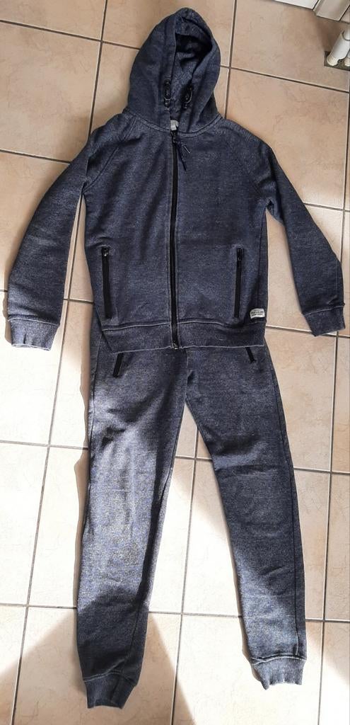 Blauwgrijze jogging JBC maat 146 of 11 jaar (zie foto's), Kinderen en Baby's, Ophalen of Verzenden, Zo goed als nieuw, JBC., Jongen
