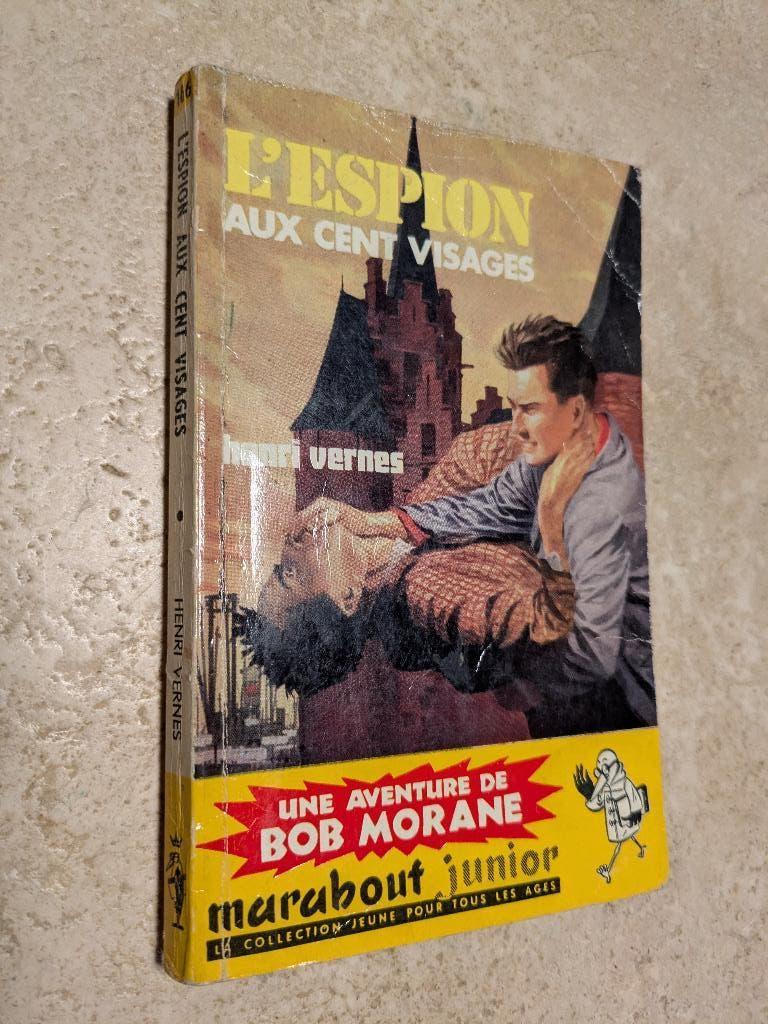 Bob Morane (L' espion aux cent visages)., Boeken, Verzenden, Gelezen, H. Vernes.
