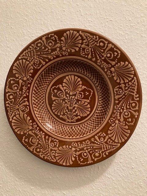 Assiette murale/bol à fruits hongrois (fait main), Antiquités & Art, Enlèvement ou Envoi